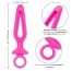 Анальная пробка Booty Call Silicone Groove Probe, розовая - Фото №11