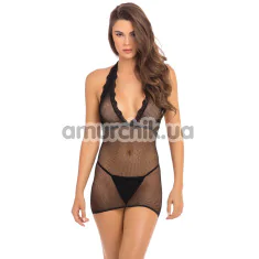 Сукня Take Me Fishnet Mini Dress, чорна - Фото №1