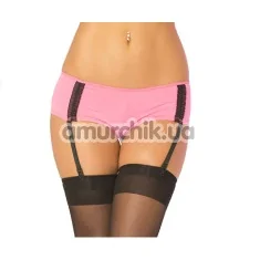 Трусики-шортики Jump The Line Garter Panty, розовые - Фото №1
