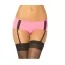 Трусики-шортики Jump The Line Garter Panty, рожеві - Фото №1