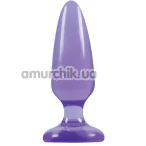 Анальна пробка Jelly Rancher Pleasure Plug Medium, фіолетова - Фото №1