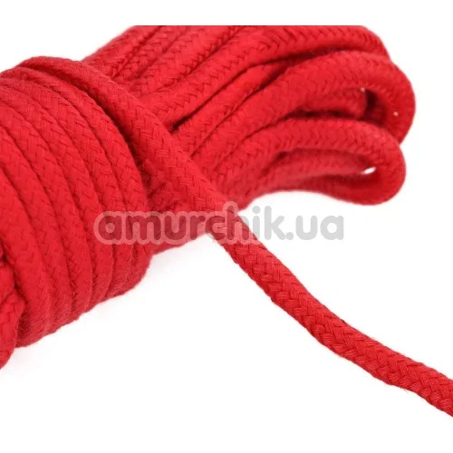 Веревка sLash Bondage Rope Red, красная