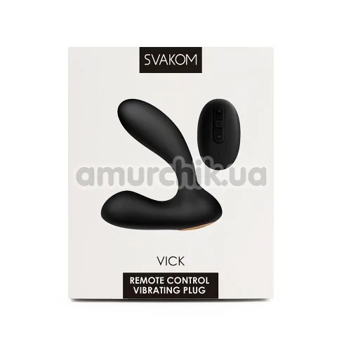 Вибростимулятор простаты Svakom Vicky, черный