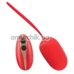 Виброяйцо Sweet Smile Remote Controlled Love Ball, красное - Фото №1