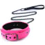Ошейник с поводком Electra Play Things Collar & Leash, розовый - Фото №1