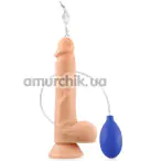 Фаллоимитатор с эякуляцией Real Body Cum Kane, телесный - Фото №1