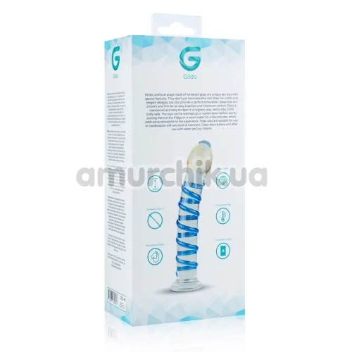 Фалоімітатор Gildo Handmade Glass Dildo No.01