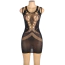 Сукня Star Night Sexy Sparkle Glitter Rhinestone Fishnet Dress, чорна - Фото №5