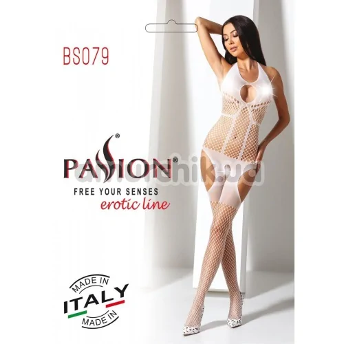Комбінезон Passion Free Your Senses BS079, білий