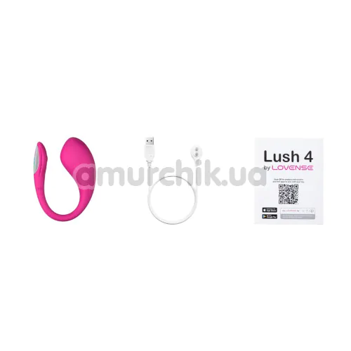 Віброяйце Lovense Lush 4, рожеве