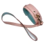 Ошейник с поводком DS Fetish Collar With Leash, розовый