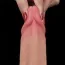 Фалоімітатор LoveToy Sliding-Skin Dong 8.5, тілесний - Фото №21
