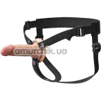 Полый страпон Fantasy X-tensions Elite Hollow Silicone Strap-On 5, телесный - Фото №1