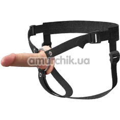 Полый страпон Fantasy X-tensions Elite Hollow Silicone Strap-On 5, телесный - Фото №1