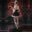 Костюм горничной JSY Sexy Lingerie 3681, черный: платье + головной убор + чулки + перчатки - Фото №3