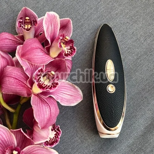 Симулятор орального секса с вибрацией для женщин Satisfyer Haute Couture, бело-черный