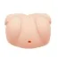 Искусственная вагина и анус с вибрацией Crazy Bull Vagina And Anal 22Z-1, телесная - Фото №3