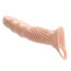 Насадка на пеніс Pretty Love Penis Sleeve Hayden, тілесна - Фото №4