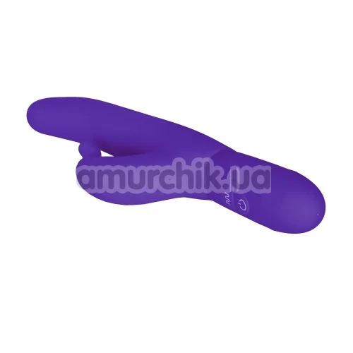 Вибратор Posh 10-Function Silicone Teasing Tickler, фиолетовый