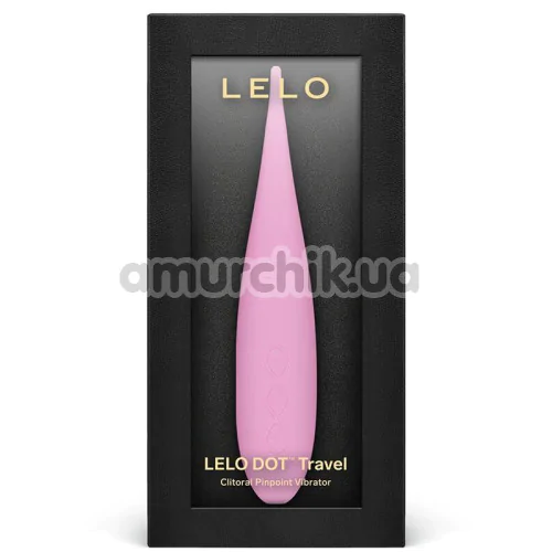 Кліторальний вібратор Lelo Dot Travel Pink (Лело Дот Тревел Пінк), рожевий