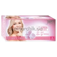 Тампони Hot Intimate Care, 5 шт - Фото №1