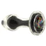 Анальна пробка Stardust Premium Glass Plug Glam, чорна - Фото №6