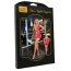 Платье Star Night Wild Fishnet Sparkle Mini Dress, красное - Фото №8