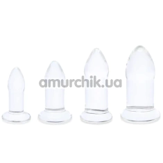 Набор анальних пробок B-Vibe Anal Dilators Set, прозорий - Фото №1