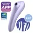 Симулятор орального сексу для жінок Satisfyer Dual Pleasure, фіолетовий - Фото №2