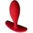Анальна пробка Loveshop Silicone Anal Plug, червона - Фото №1