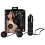 Вагінальні кульки з вібрацією Velvet Vibrating Black Balls, чорні - Фото №5