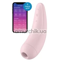 Симулятор орального сексу для жінок Satisfyer Curvy 2+, рожевий - Фото №1