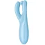 Клиторальный вибратор Satisfyer Threesome 4, голубой - Фото №6