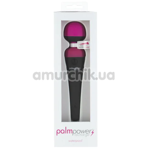 Універсальний вібромасажер Palm Power Recharge Massage Wand, рожевий
