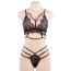 Комплект Star Night Lace Set, черный: бюстгальтер + трусики-стринги - Фото №8
