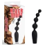 Анальний ланцюжок з вібрацією Black Mont Vibrating Anal Bumpy Bead 7.3, чорний - Фото №6