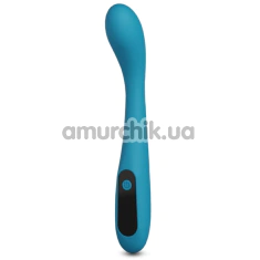 Вібратор для точки G з підігрівом Inya Technica, бірюзовий - Фото №1