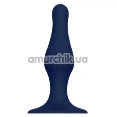 Анальная пробка Cheeky Love Silicone Plug S, синяя - Фото №1