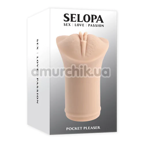 Штучна вагіна Selopa Pocket Pleaser, тілесна
