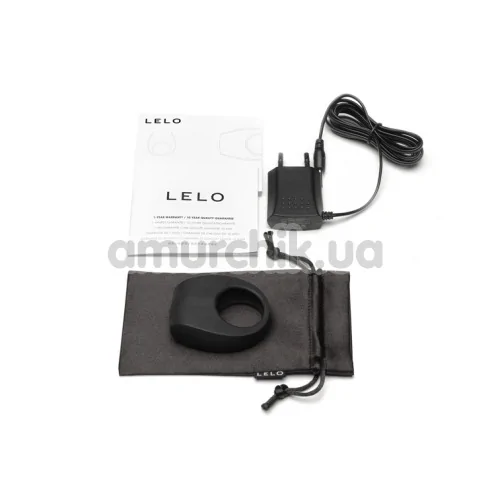 Виброкольцо Lelo Tor 2 Black (Лело Тор 2 Блэк), черное