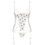 Комплект Passion Free Your Senses Lovelia Corset, білий: корсет + трусики-стрінги - Фото №3