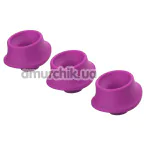Набір насадок на симулятор орального сексу для жінок Womanizer Premium, Classic (Size L), фіолетовий - Фото №1