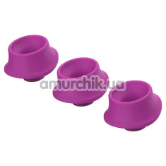 Набір насадок на симулятор орального сексу для жінок Womanizer Premium, Classic (Size L), фіолетовий - Фото №1