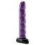 Страпон з вібрацією Twist n 'Shout Vibrating Strap-On, фіолетовий - Фото №2
