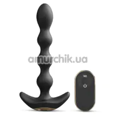 Анальный вибратор Dorcel Flexi Balls, черный - Фото №1