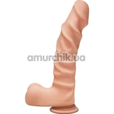 Фаллоимитатор The D Dual Density Ragin D 9 Inch With Balls, телесный - Фото №1