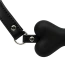 Кляп DS Fetish Mouth Bone Gag Bitch, червоно-чорний - Фото №5