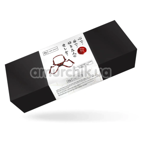 Трусики для страпона Liebe Seele Wine Red Strap-On Harness, бордові