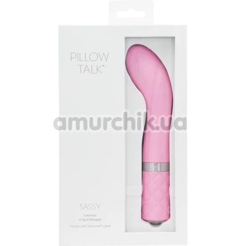 Вібратор для точки G Pillow Talk Sassy, рожевий