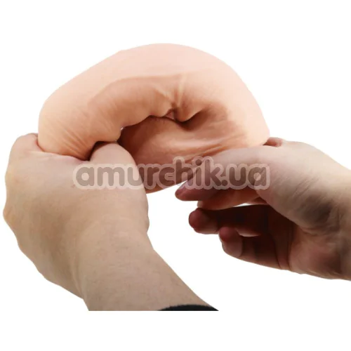 Фаллоимитатор Sliding Skin Bendable 8.5, телесный